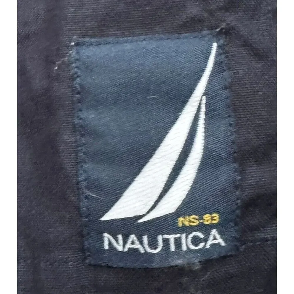 Nautica Home Shower‎ Curtain Swordfish Fisherman Bath Bathroom Ombré Cotton